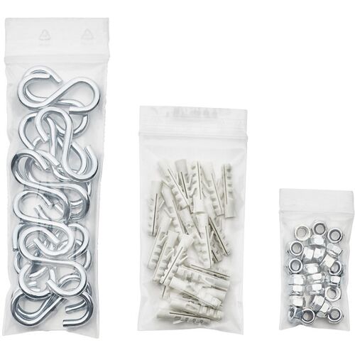 ratioform Druckverschlussbeutel, LDPE, Stärke 50 µm, BxL 120 x 170 mm, VE 1000 Stk, ab 6 VE