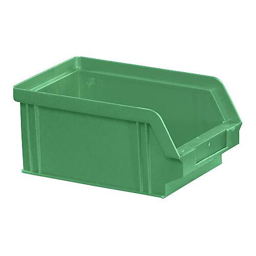 Sichtlagerkasten aus Polystyrol, LxBxH 160 x 102 x 75 mm, VE 32 Stk, grün kaiserkraft