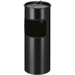 Kombiascher, Volumen 30 l, HxØ 613 x 243 mm, schwarz kaiserkraft Kombiascher, Volumen 30 l, HxØ 613 x 243 mm, schwarz kaiserkraft