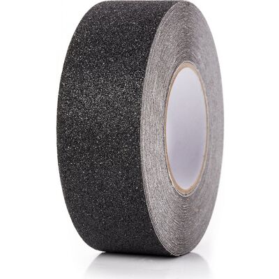 Ampere Bodenmarkierungsband, rutschfest, Breite 50 mm, schwarz Ampere Bodenmarkierungsband, rutschfest, Breite 50 mm, schwarz