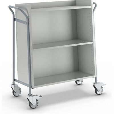 Bürowagen, für Ordner, Tragfähigkeit 150 kg, LxBxH 950 x 455 x 1015 mm kaiserkraft Bürowagen, für Ordner, Tragfähigkeit 150 kg, LxBxH 950 x 455 x 1015 mm kaiserkraft
