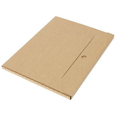 ratioform Flach-/Kalender-Pack, 1-wellig, Innen-LxBxH 460 x 360 x 10 mm, braun, ab 200 Stk ratioform Flach-/Kalender-Pack, 1-wellig, Innen-LxBxH 460 x 360 x 10 mm, braun, ab 200 Stk