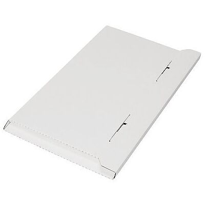 ratioform Flach-/Kalender-Pack, 1-wellig, Innen-LxBxH 495 x 325 x 10 mm, weiß, ab 200 Stk ratioform Flach-/Kalender-Pack, 1-wellig, Innen-LxBxH 495 x 325 x 10 mm, weiß, ab 200 Stk