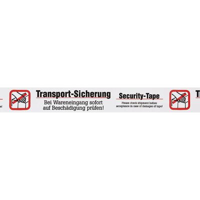 ratioform PVC-Warnklebeband, Aufdruck Transport-Sicherung/Security-Tape, Bandbreite 50 mm, VE 3 Stk, ab 20 VE ratioform PVC-Warnklebeband, Aufdruck Transport-Sicherung/Security-Tape, Bandbreite 50 mm, VE 3 Stk, ab 20 VE