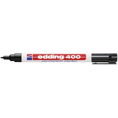 Permanentmarker edding® 400, Strichstärke 1 mm, VE 10 Stk, schwarz, ab 10 VE kaiserkraft Permanentmarker edding® 400, Strichstärke 1 mm, VE 10 Stk, schwarz, ab 10 VE kaiserkraft