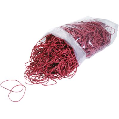 ratioform Gummiringe, VE 1250 Stk, Ø 60 mm, rot, ab 50 VE ratioform Gummiringe, VE 1250 Stk, Ø 60 mm, rot, ab 50 VE