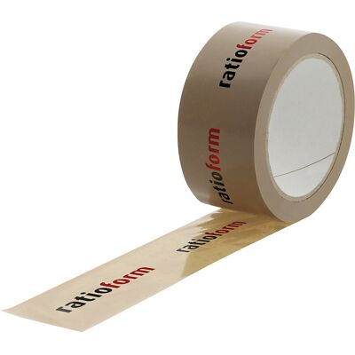 PVC-Klebeband, individuell bedruckt, VE 36 Rollen, Druck 2-farbig, braun, ab 6 VE kaiserkraft PVC-Klebeband, individuell bedruckt, VE 36 Rollen, Druck 2-farbig, braun, ab 6 VE kaiserkraft