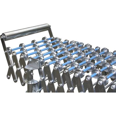 Endanschlag, für Scheren-Rollenbahn, klappbar, Bahn-B 300 mm kaiserkraft Endanschlag, für Scheren-Rollenbahn, klappbar, Bahn-B 300 mm kaiserkraft