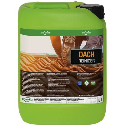 Bio-Circle Dachreiniger - Biologisch abbaubar, konzentriert, 5L Bio-Circle Dachreiniger - Biologisch abbaubar, konzentriert, 5L
