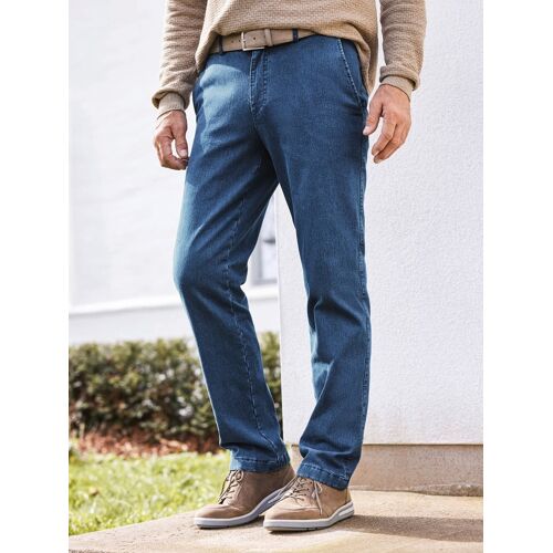 Avena Herren-Thermojeans - Mid Blue - male - Size: 24