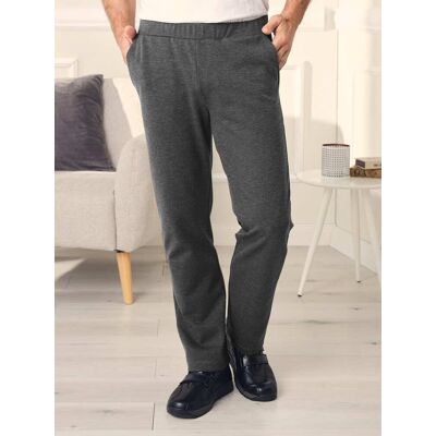 Avena Jersey-Hose Relaxed-Fit - Anthrazit meliert - male - Size: 54 Avena Jersey-Hose Relaxed-Fit - Anthrazit meliert - male - Size: 54