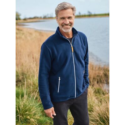Avena Stehkragen Fleecejacke - Marine - male - Size: 56 Avena Stehkragen Fleecejacke - Marine - male - Size: 56