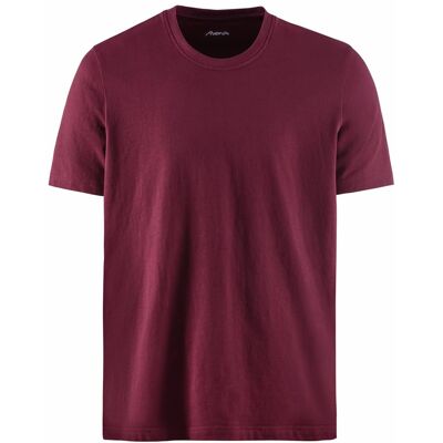 Avena Halbarm-Shirt Baumwolle - Burgund - male - Size: 58/60 Avena Halbarm-Shirt Baumwolle - Burgund - male - Size: 58/60