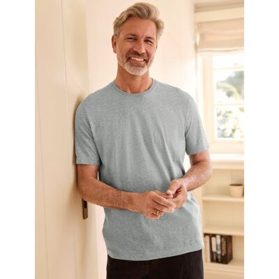 Avena Halbarm-Shirt Baumwolle - Mittelgrau - male - Size: 56 Avena Halbarm-Shirt Baumwolle - Mittelgrau - male - Size: 56