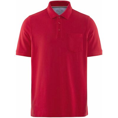 Avena Polo Pique Pima Cotton - rot - male - Size: 50 Avena Polo Pique Pima Cotton - rot - male - Size: 50