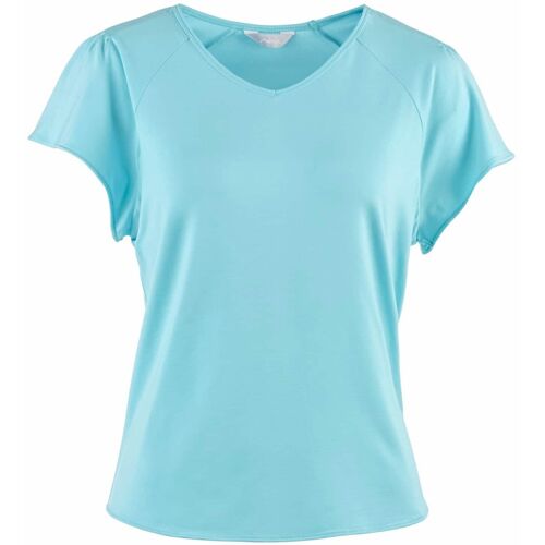 Avena Lyocell-Shirt Seidenweich - Aqua - female - Size: 40