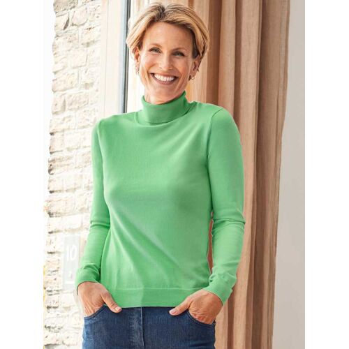 Avena Rollkragen-Pullover Supersoft - Mintgrün - female - Size: 44