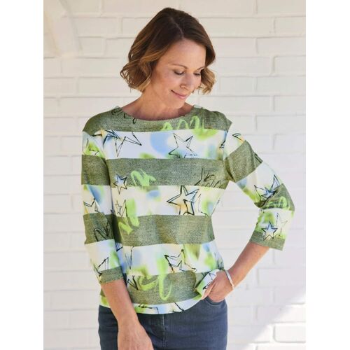 Rabe Sweatshirt Sternenglück - Grün - female - Size: 46