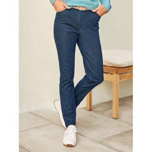Avena Komfortbund-Bequemjeans - Mid Blue - female - Size: 40