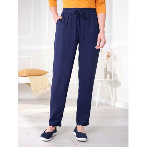 Avena Viskose-Schlupfhose - Marine - female - Size: 38