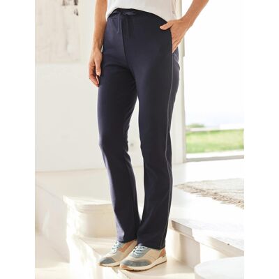 Avena Baumwoll-Hose Extraweich - Marine - female - Size: 40 Avena Baumwoll-Hose Extraweich - Marine - female - Size: 40
