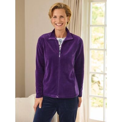Avena Nicki-Jacke Kuschelweich - Violett - female - Size: 42 Avena Nicki-Jacke Kuschelweich - Violett - female - Size: 42