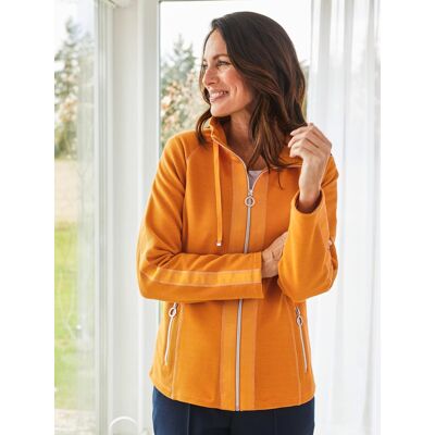 Avena Baumwoll-Jacke Ottoman - Orange - female - Size: 40 Avena Baumwoll-Jacke Ottoman - Orange - female - Size: 40
