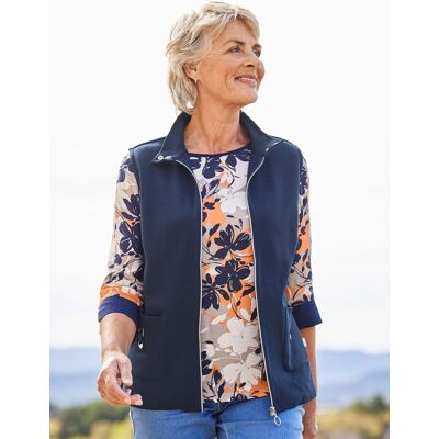 Avena Jersey-Weste extraleicht - marine - female - Size: 40 Avena Jersey-Weste extraleicht - marine - female - Size: 40