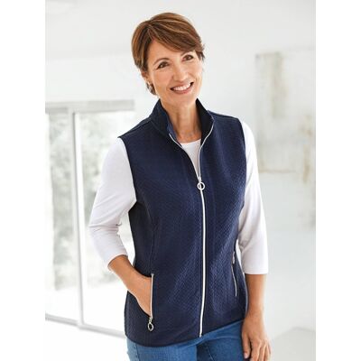 Avena Jaquard-Weste - Marine - female - Size: 40 Avena Jaquard-Weste - Marine - female - Size: 40