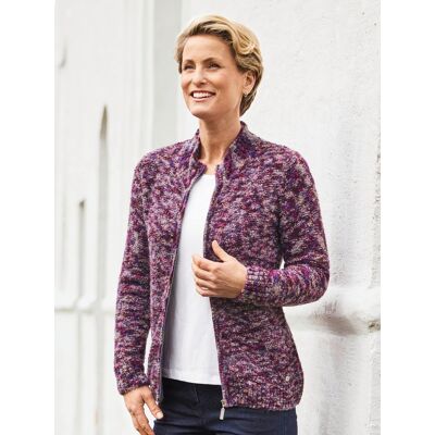 Avena Strick-Cardigan - Beere - female - Size: 40 Avena Strick-Cardigan - Beere - female - Size: 40