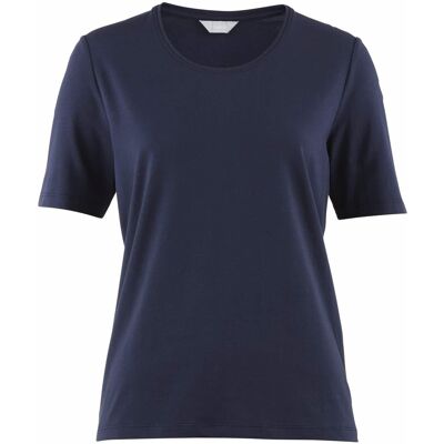 Avena Halbarm-Shirt Baumwolle - Marine - female - Size: 42 Avena Halbarm-Shirt Baumwolle - Marine - female - Size: 42
