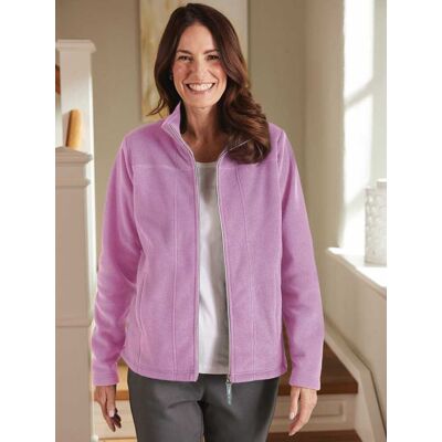 Avena Fleecejacke kuschelwarm - Flieder - female - Size: 46 Avena Fleecejacke kuschelwarm - Flieder - female - Size: 46