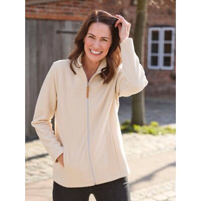 Avena Fleecejacke kuschelwarm - Offwhite - female - Size: 46 Avena Fleecejacke kuschelwarm - Offwhite - female - Size: 46