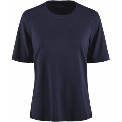 Avena Viskose-Shirt 1/2-Arm - Marine - female - Size: 42 Avena Viskose-Shirt 1/2-Arm - Marine - female - Size: 42