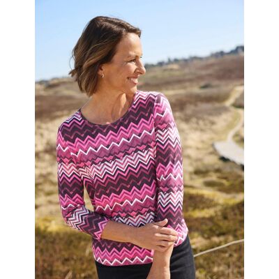 Rabe Sweatshirt Zickzack - Multicolor - female - Size: 48 Rabe Sweatshirt Zickzack - Multicolor - female - Size: 48
