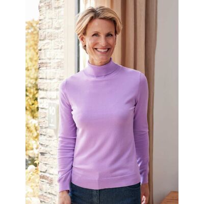 Avena Rollkragen-Pullover Supersoft - Flieder - female - Size: 44 Avena Rollkragen-Pullover Supersoft - Flieder - female - Size: 44