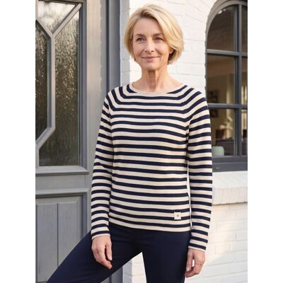 Rabe Strickpullover Hamburg - Marine - female - Size: 48 Rabe Strickpullover Hamburg - Marine - female - Size: 48