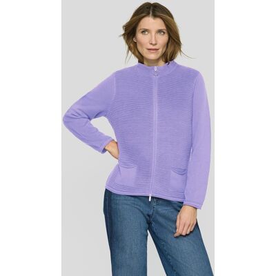Rabe Strickjacke relax - Flieder - female - Size: 40 Rabe Strickjacke relax - Flieder - female - Size: 40