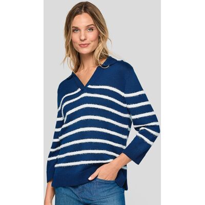 Rabe Strickpullover Maritim - Marine - female - Size: 42 Rabe Strickpullover Maritim - Marine - female - Size: 42