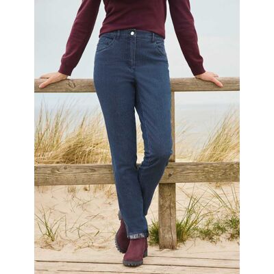 Avena Baumwoll-Thermojeans - Blue Denim - female - Size: 23 Avena Baumwoll-Thermojeans - Blue Denim - female - Size: 23
