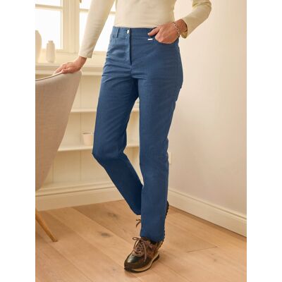 Avena 5-Pocket-Jeans Pfirsichweich - Dunkelblau - female - Size: 40 Avena 5-Pocket-Jeans Pfirsichweich - Dunkelblau - female - Size: 40