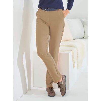 Avena Bequembundhose Diagonal-Stretch - Beige - female - Size: 48 Avena Bequembundhose Diagonal-Stretch - Beige - female - Size: 48