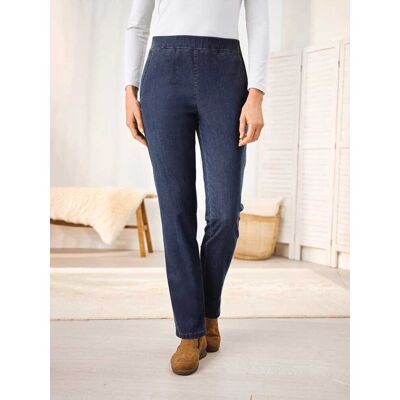 Avena Thermo-Stretch-Jeans - Dark Blue Denim - female - Size: 22 Avena Thermo-Stretch-Jeans - Dark Blue Denim - female - Size: 22