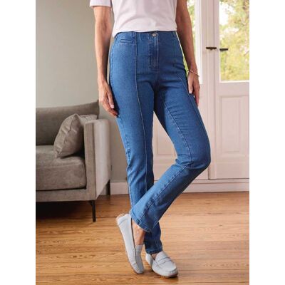Avena Jeans mit Biese - LightBlue Denim - female - Size: 48 Avena Jeans mit Biese - LightBlue Denim - female - Size: 48