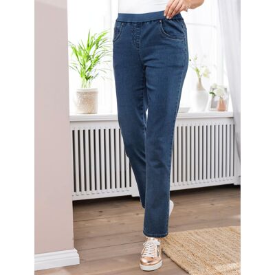 Avena Bequembundjeans Powerstretch - Blue Stoned - female - Size: 40 Avena Bequembundjeans Powerstretch - Blue Stoned - female - Size: 40