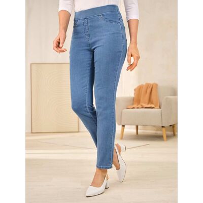Avena Bequembundjeans Powerstretch - Midblue - female - Size: 40 Avena Bequembundjeans Powerstretch - Midblue - female - Size: 40