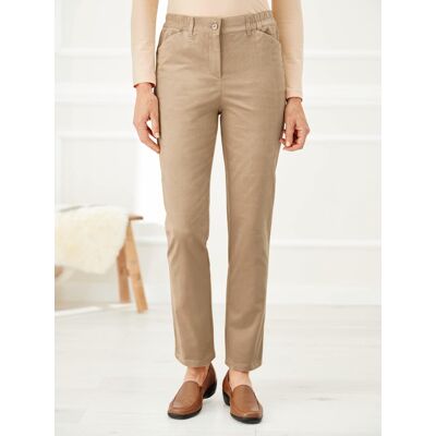 Avena Baumwoll-Cordhose Thermo - Beige - female - Size: 44 Avena Baumwoll-Cordhose Thermo - Beige - female - Size: 44