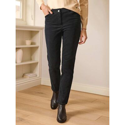Avena Baumwoll-Cordhose Thermo - Schwarz - female - Size: 40 Avena Baumwoll-Cordhose Thermo - Schwarz - female - Size: 40