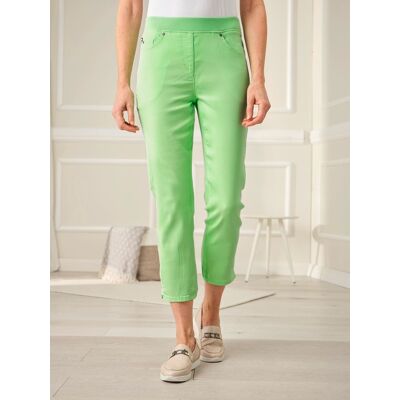 Avena 7/8 Bequembundhose Powerstretch - Grün - female - Size: 40 Avena 7/8 Bequembundhose Powerstretch - Grün - female - Size: 40
