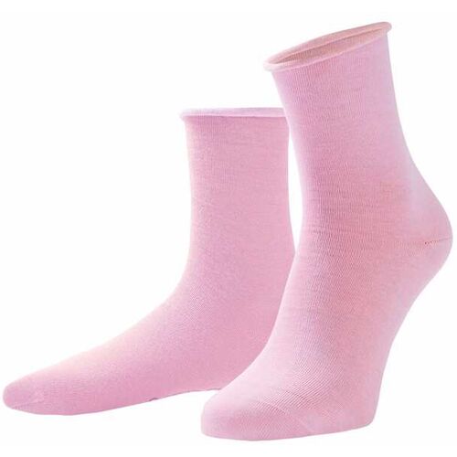 Avena Coolmax Socke mit Rollkante 2 Paar - Rosa - female - Size: 36-38